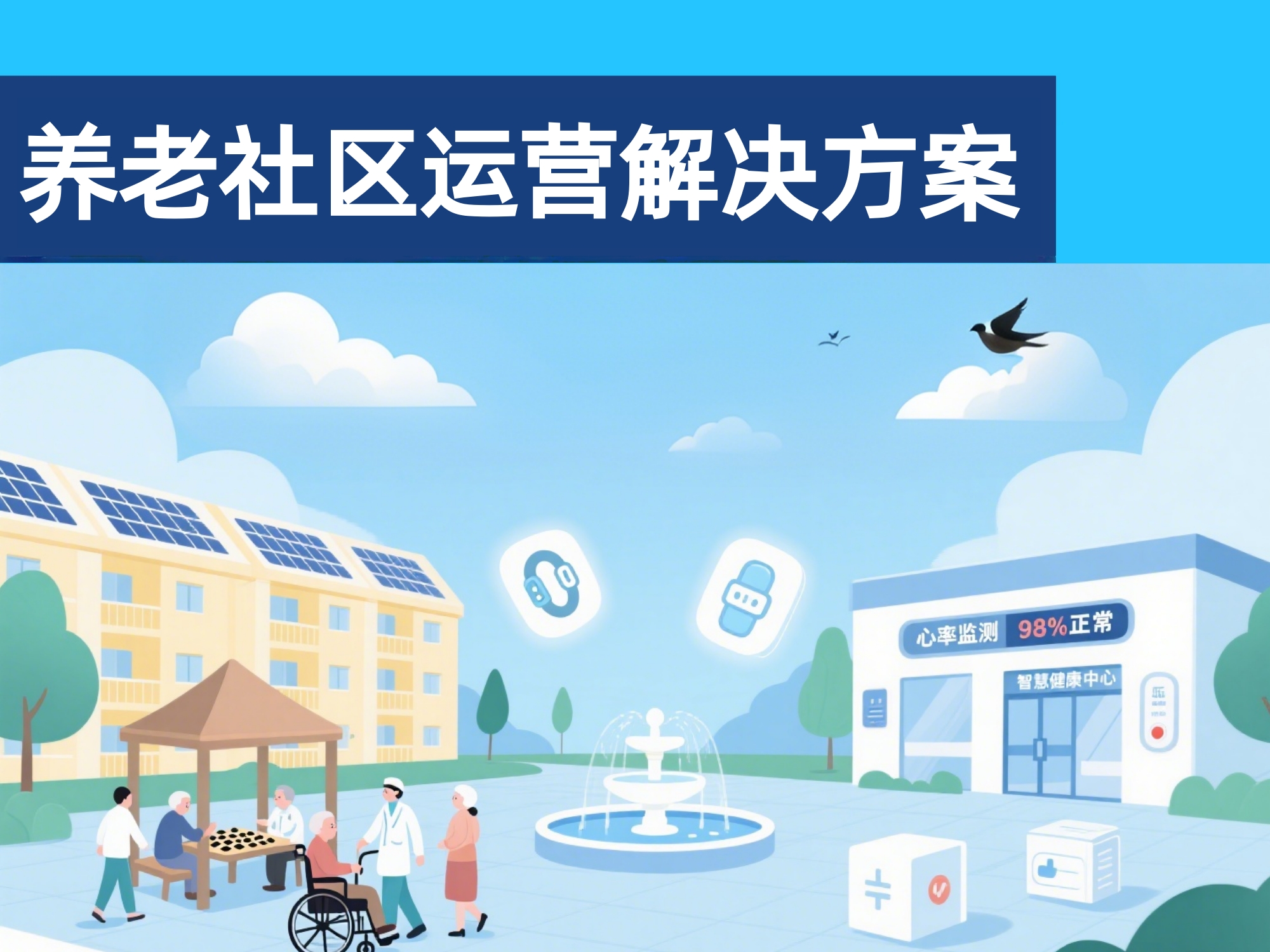 養老社區（CCRC）解決方案